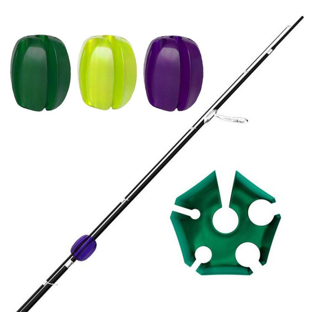 Lanfy Fishing Rod Tie Reusable Fishing Tackle Tiang Tongkat Berdiri Olahraga Luar Ruangan Alat Pancing Rod Tie Holder