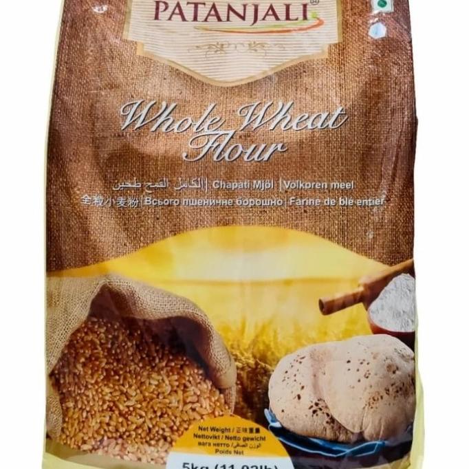 

vikriyansatyaveta5694 PATANJALI WHOLE WHEAT FLOUR 5KG TERLARIS TERPERCAYA ORIGINAL