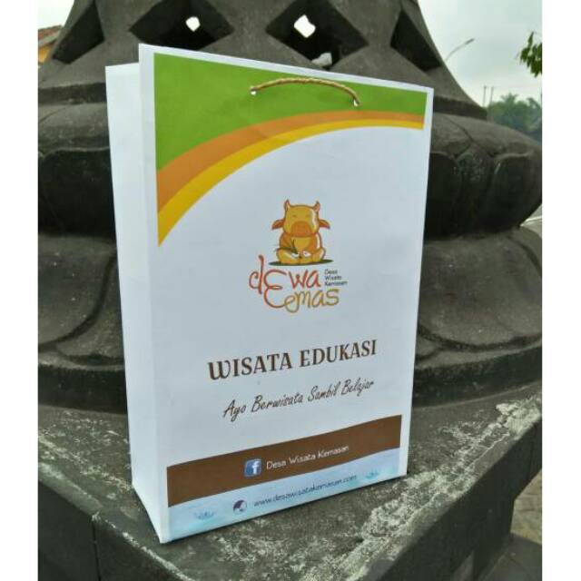 

FREE DESIGN_bisa COD_Paperbag Custom Design include tali pita _portrait_