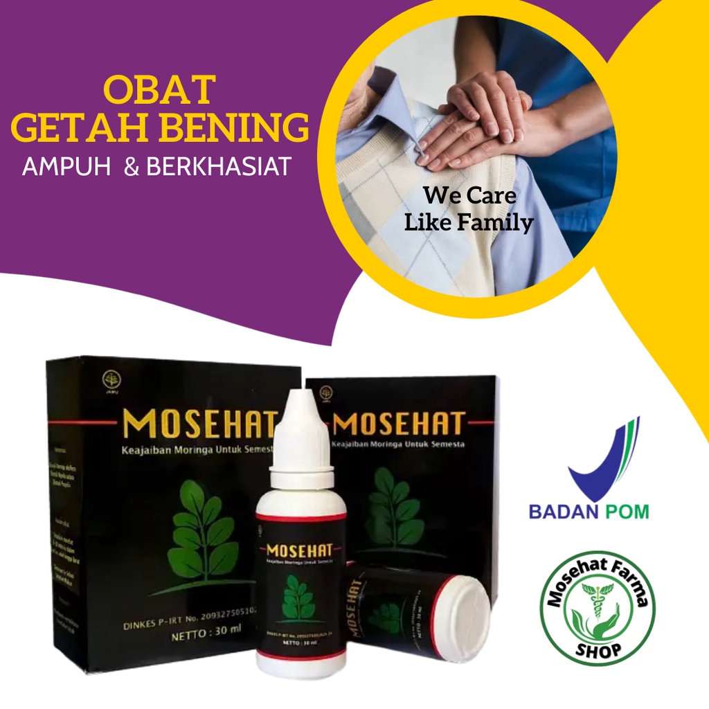 MOSEHAT Obat Tetes Herbal Ampuh Getah Bening