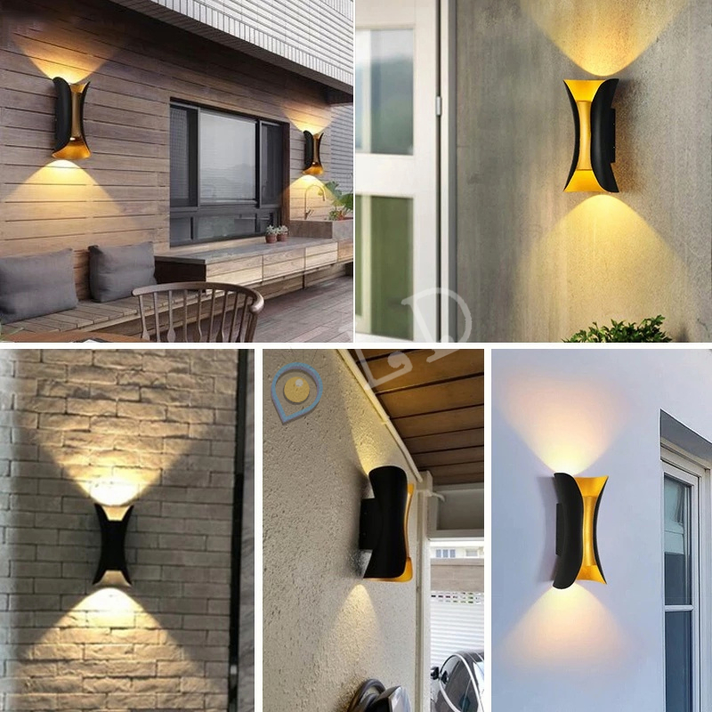 [COD] Lampu Dinding Tahan Air Aluminium Hias Outdoor Kamar Tidur Ruang Tamu LED Wall Light Waterproof Garden Wall Lamp Indoor Corridor Bedroom Living Room Home Lighting