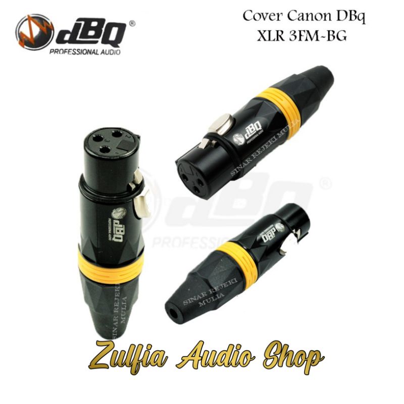 JECK DBQ COVER CANON CEWEK JEK XLR 3FM-BG  DBQ ORIGINAL