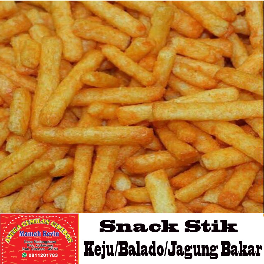 

Snack Stik Keju / Jajanan Kiloan / Makanan Ringan / Keju / Balado / Jagung Bakar