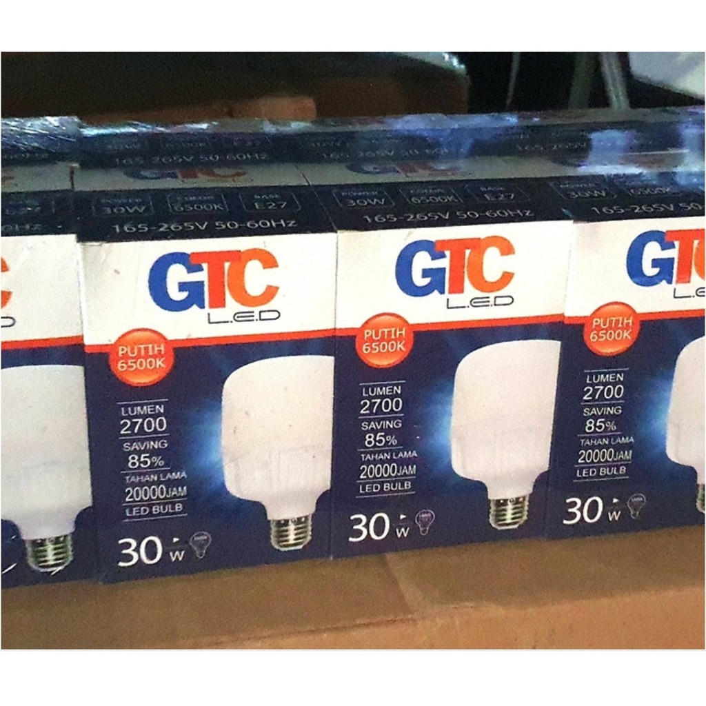 LAMPU ( 30WATT ) LED GTC TABUNG PUTIH BAGUS MURAH SUPER SALE GROSIR