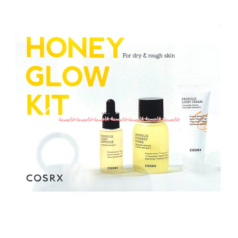 Cosrx Honey Glow Kit For Dry Rough Skin Kosmetik Untuk Kulit Glowing Glow Dari Korea