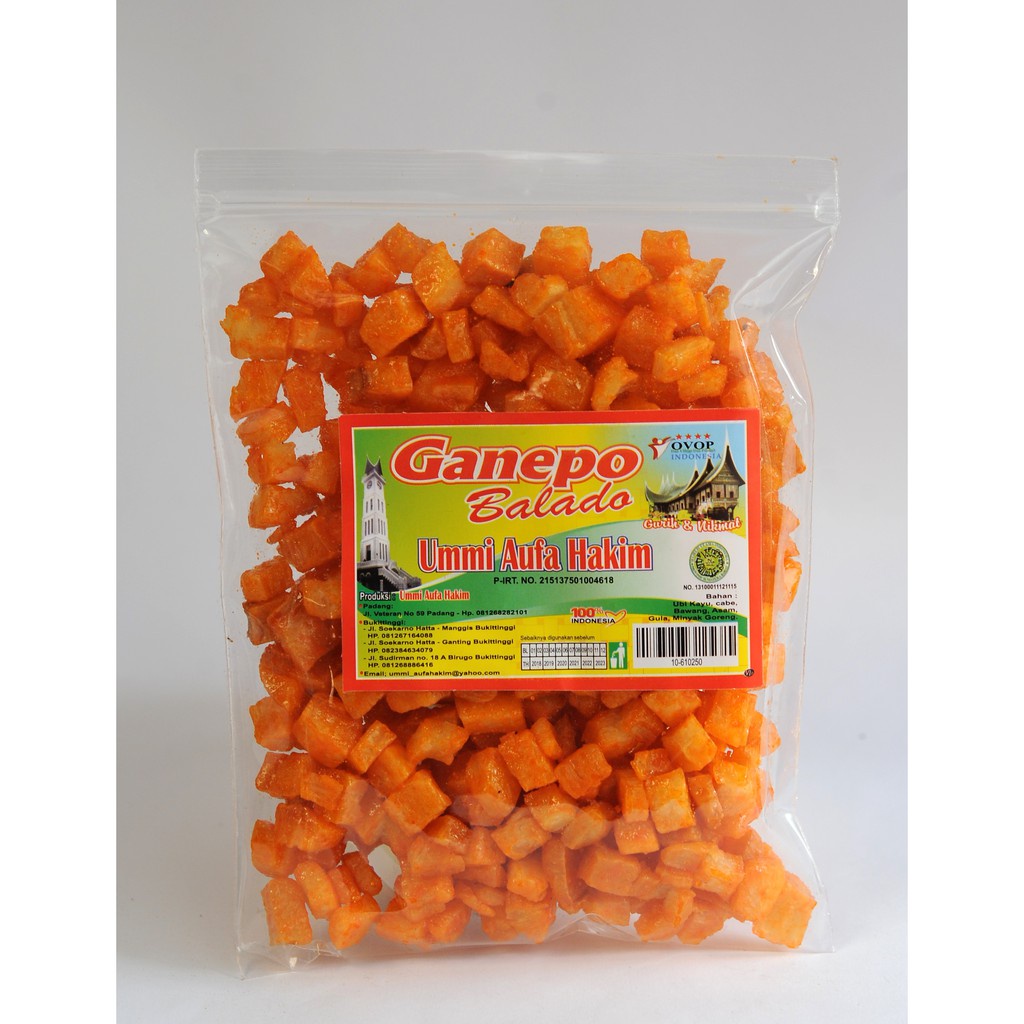 

Ganepo Balado 250gr - Ummi Aufa Hakim