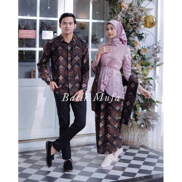 SET COUPLE AVEENA DUSTY | KEBAYA WISUDA TERBARU KEBAYA LAMARAN KEBAYA MODERN KEBAYA KONDANGAN