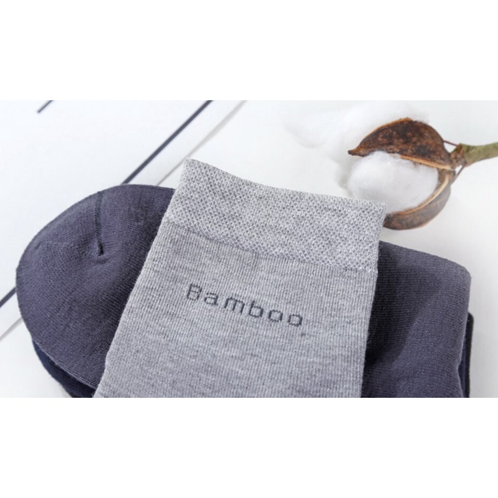 Kaos Kaki Kerja Formal Pria High Quality Super Bambu Bamboo Sock SCH034