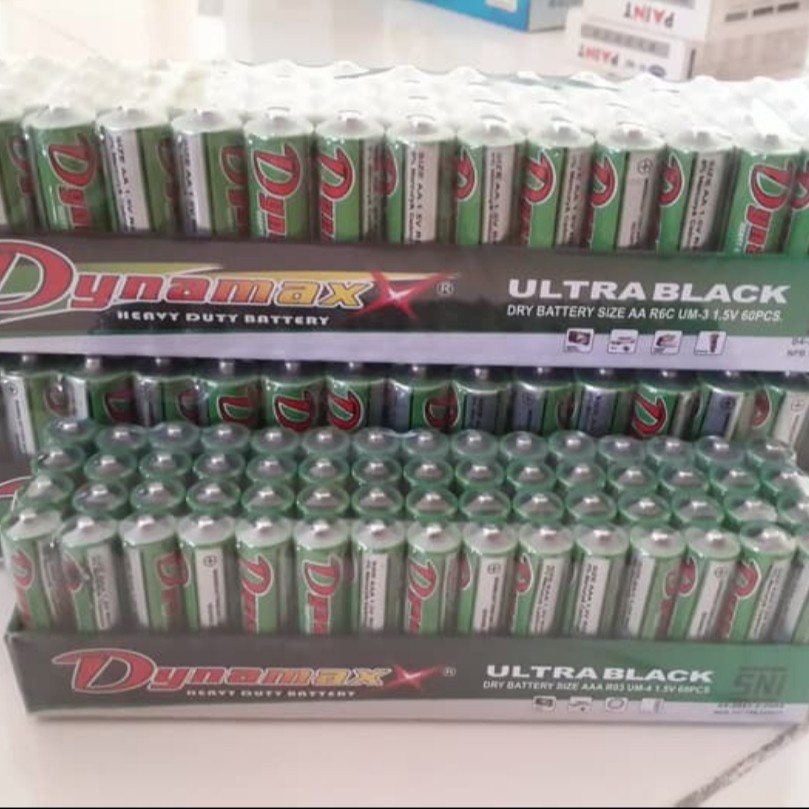 Baterai Battery Batre Dynamax AA A2 &amp; AAA A3 Original 100%