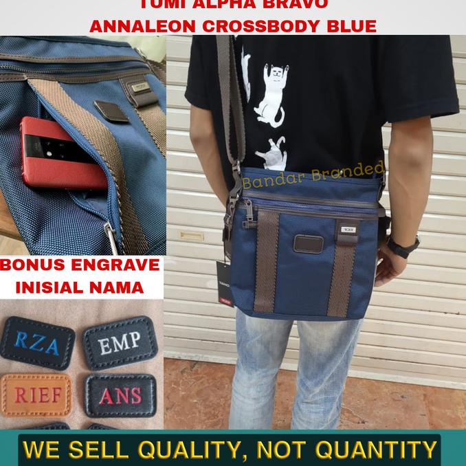 TAS SELEMPANG CROSSBODY TUMI ALPHA BRAVO ANNALEON SLING BAG PRIA