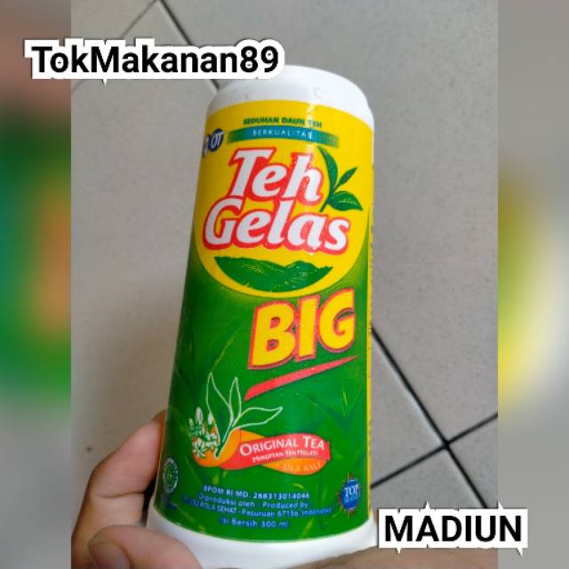 

Teh gelas botol eceran