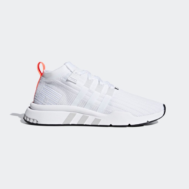 Adidas Men EQT Support Mid ADV Primeknit Shoes White Grey Originals