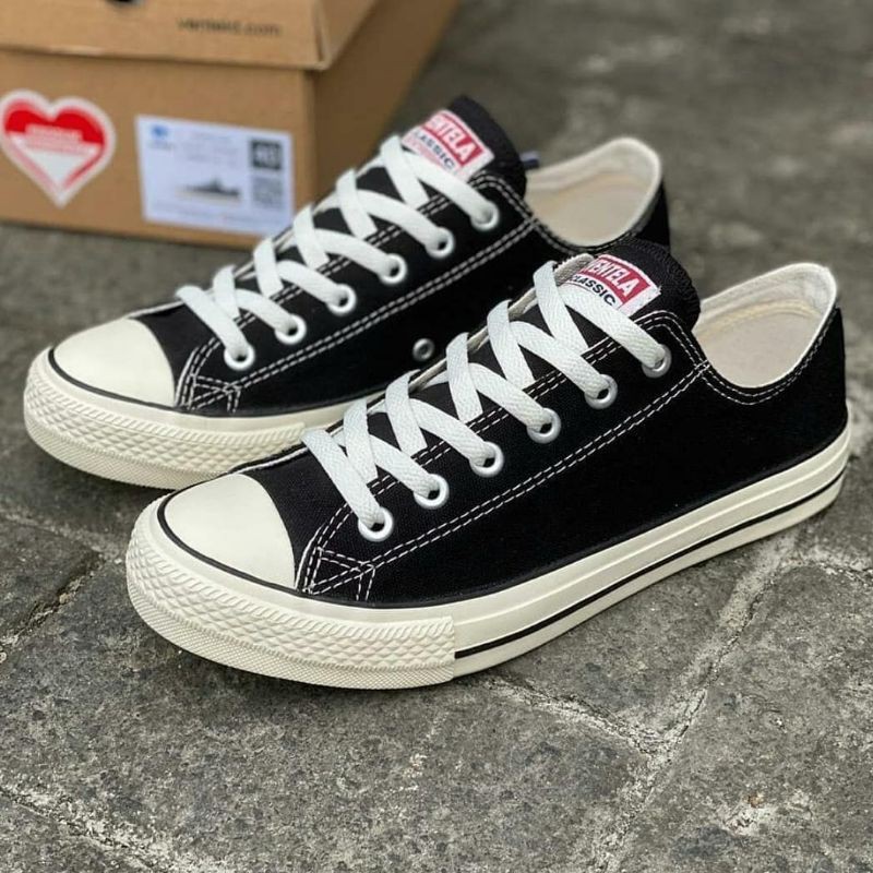 Ventela Ethnic Low Black Natural