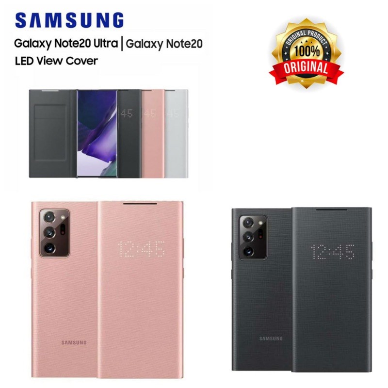 Original Samsung Note20 Note20 Ultra Smart LED View Cover - MYSTIC BLACK Note20