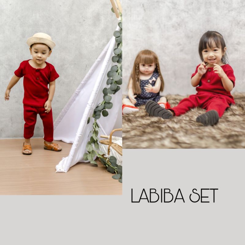 Saoirse's Labiba Set - Setelan Kaos anak unisex