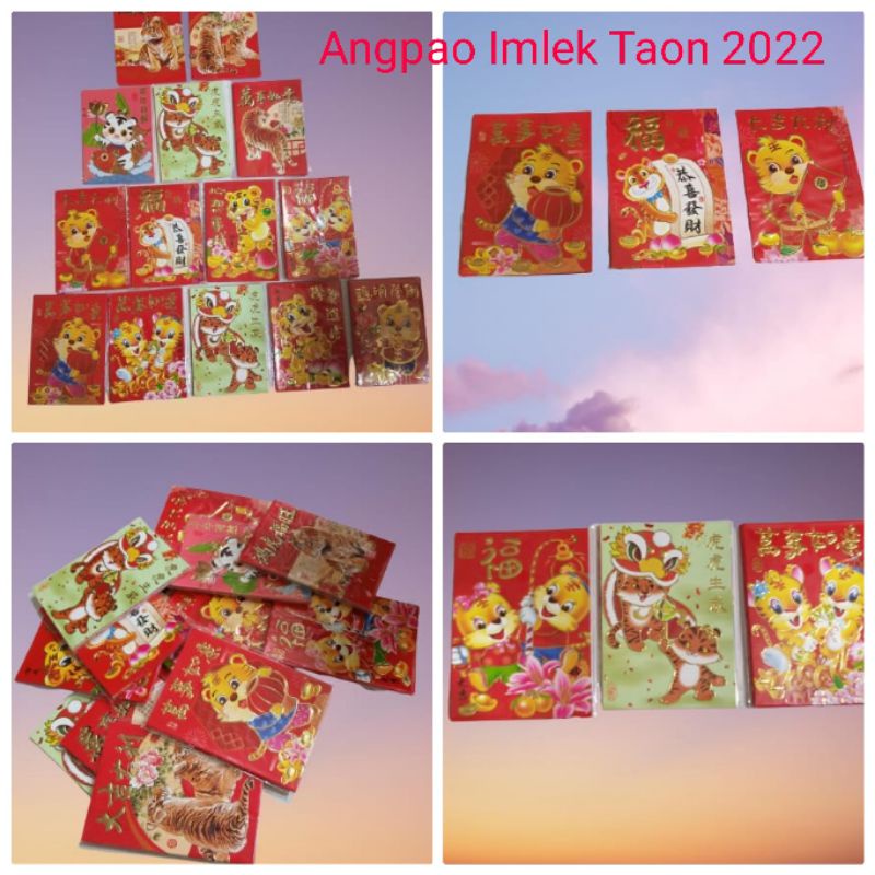 

Angpao Imlek Sincia Tahun Baru Isi 6pcs Uk.Standar Random