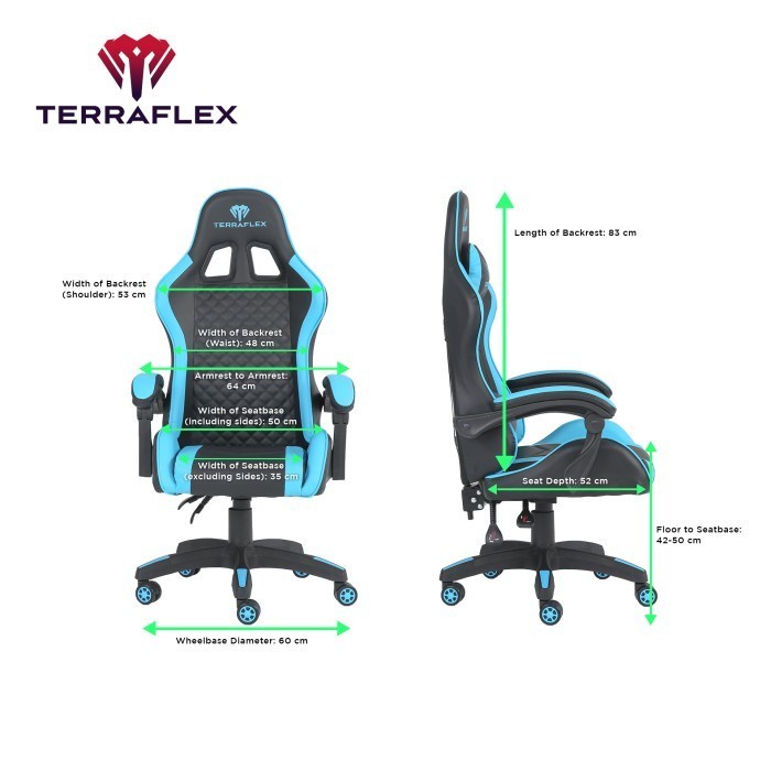 Terraflex TR1 / TR-1 Gaming Chair / Kursi Gaming