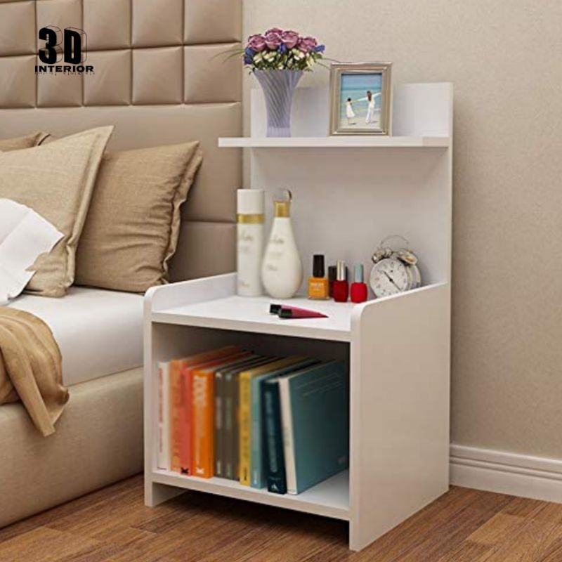Rak Buku Minimalis Serbaguna Samping Tempat Tidur