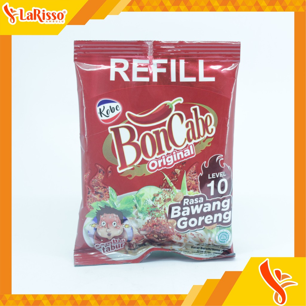 

KOBE BONCABE SAMBAL TABUR 40GR REFILL ALL VARIAN