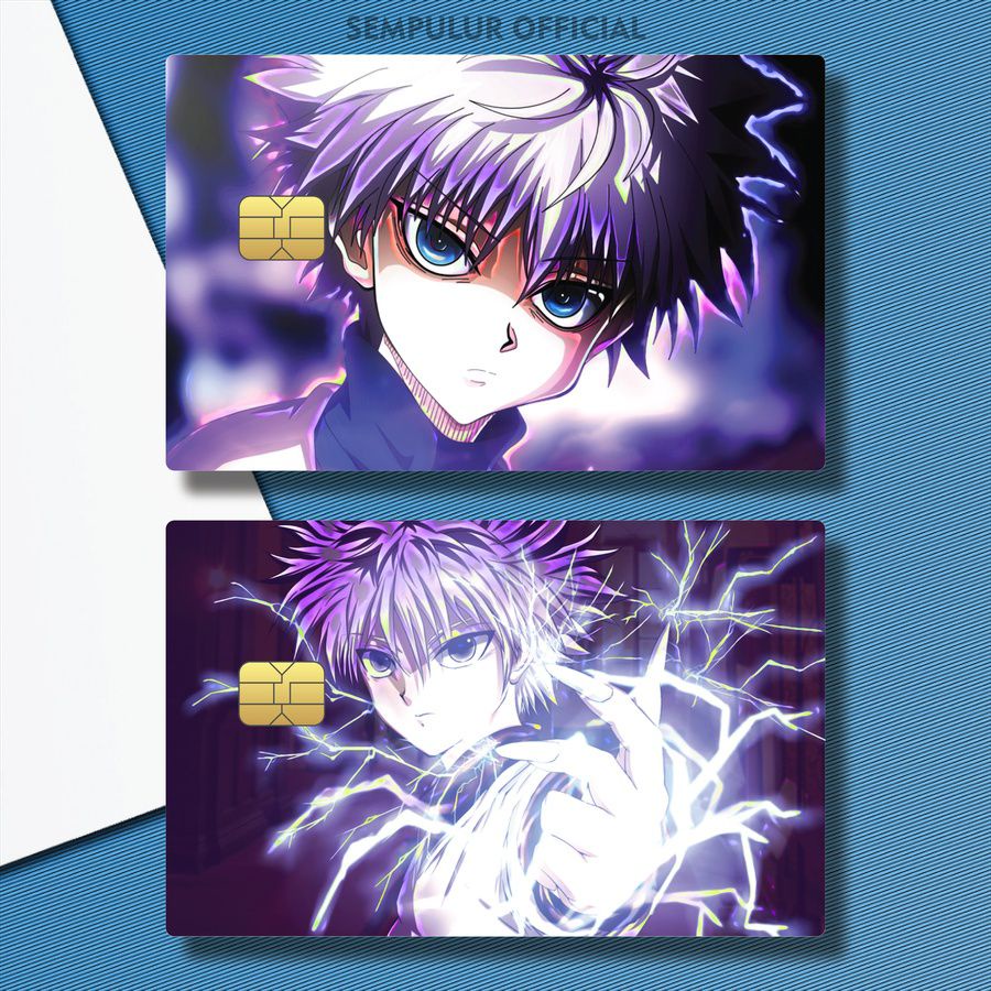 COVER CARD ANIME KARAKTER HUNTER X HUNTER HOLOGRAM LVYKA/LVMSI/ STICKER KARTU PALM HUNTER X HUNTER /