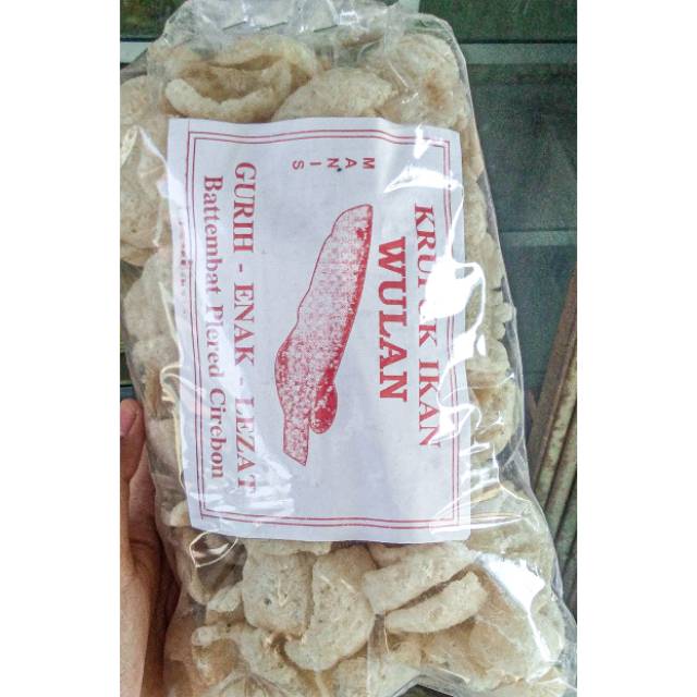 

Krupuk ikan khas cirebon gurih dan renyah