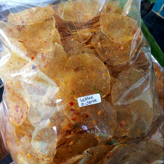 

Keripik kaca kemasan 500 gram