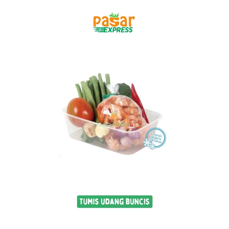 

Tumis Udang Buncis / Paket Sayur Siap Masak