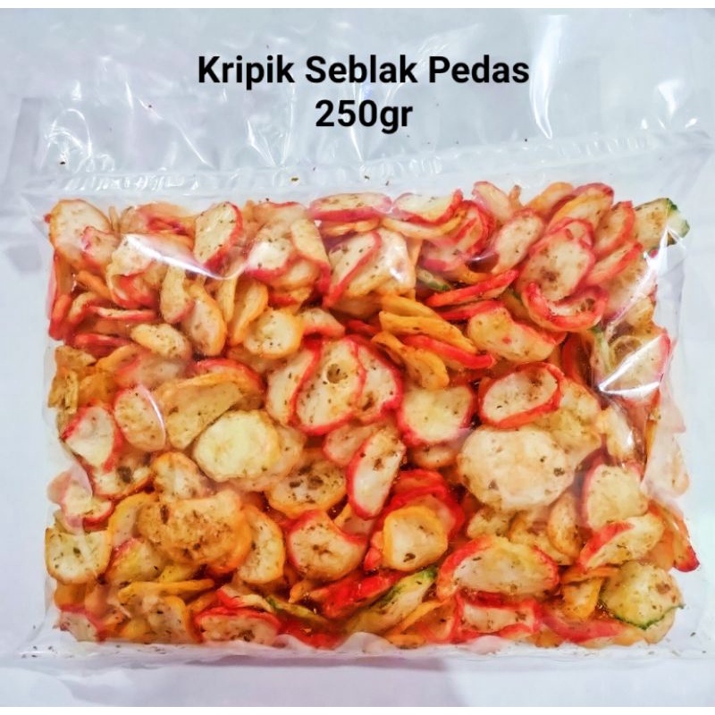 

Kripik Seblak Pedas 250gr