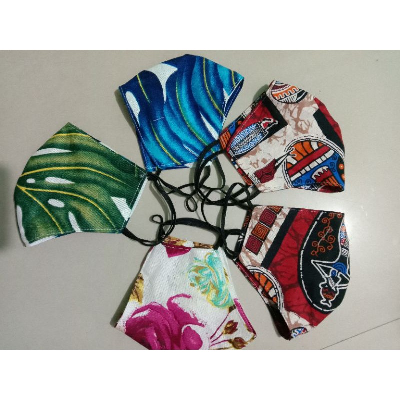 masker anak motif