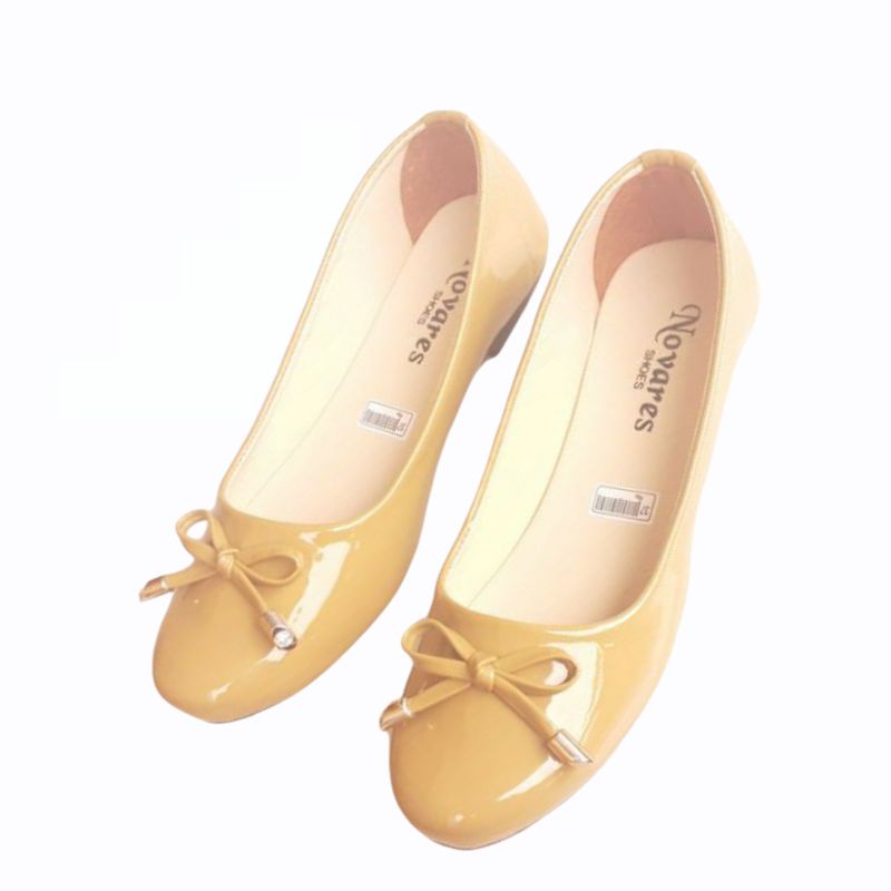FLATAHOES SEPATU WANITA BALET PREMIUM GLOSY NS0418-1