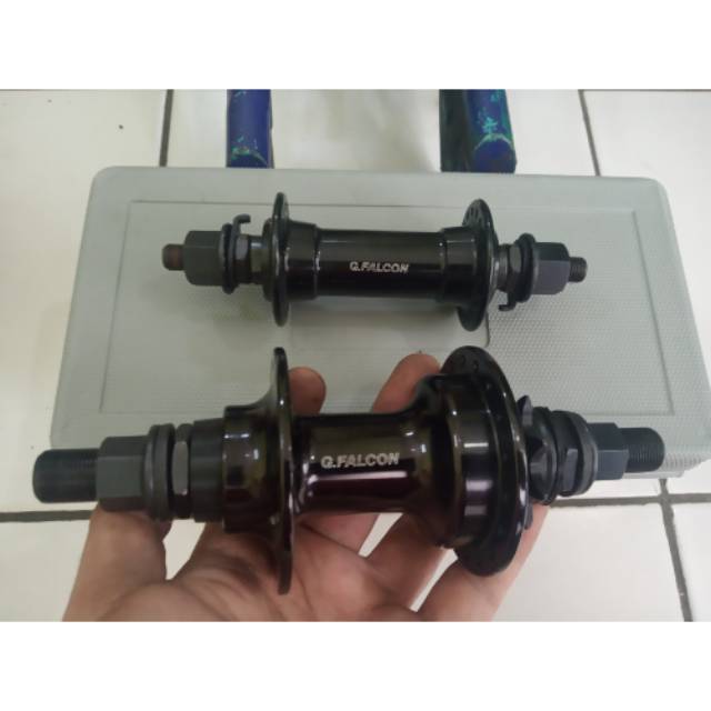 Hub freehub bmx Casette falcon cocok untuk bmx street. Sepasang depan belakang, murah