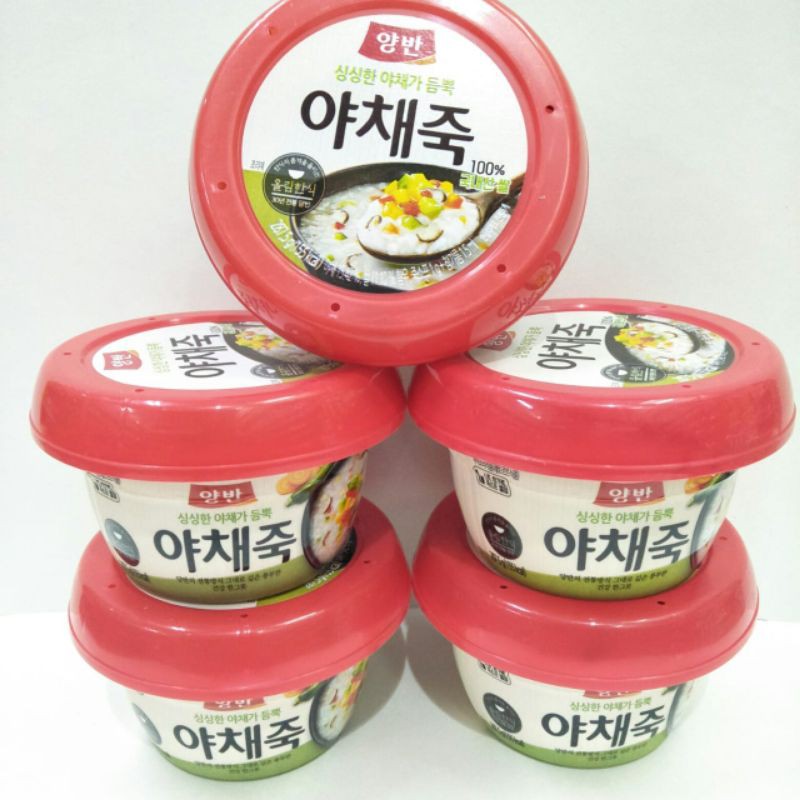 

Dongwon Rice Porridge With Vegetable /Bubur Instan Dengan Sayuran 287,5gr