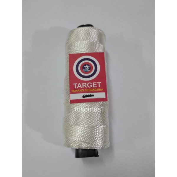 BENANG TALI BANGUNAN NYLON BENANG TUKANG BENANG NYLON-TARGET PUTIH BESAR