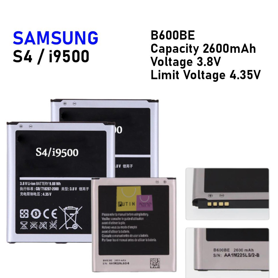 Baterai batre battery Original Samsung Galaxy S4 i9500 i9502 i9505 grand 2 /G7102 / G7105 / G7106