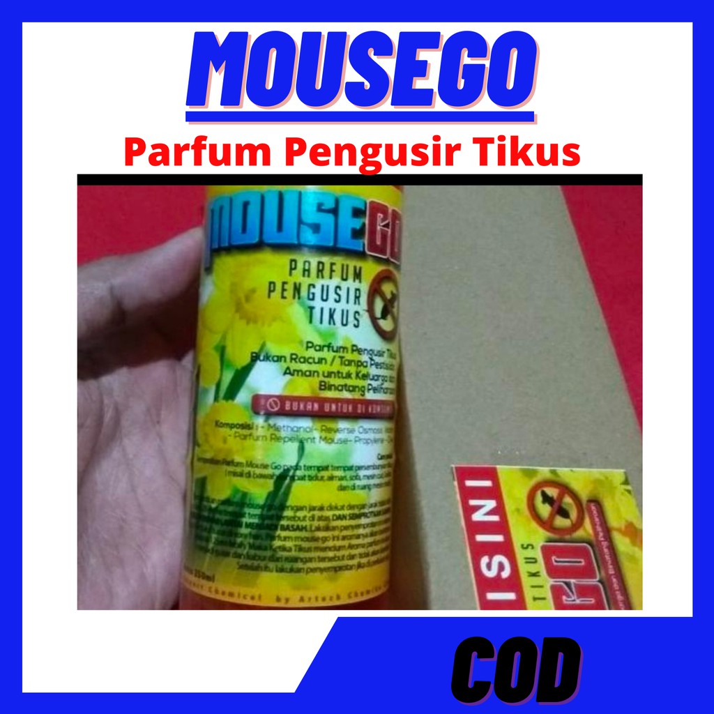 SEMPROT PENGUSIR TIKUS MOUSEGO REFILL(ISI ULANG 250ML)