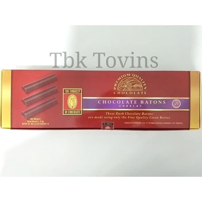 

TULIP CHOCO STICK BATONS COMP 15 Kg - DARK COUVERTURE