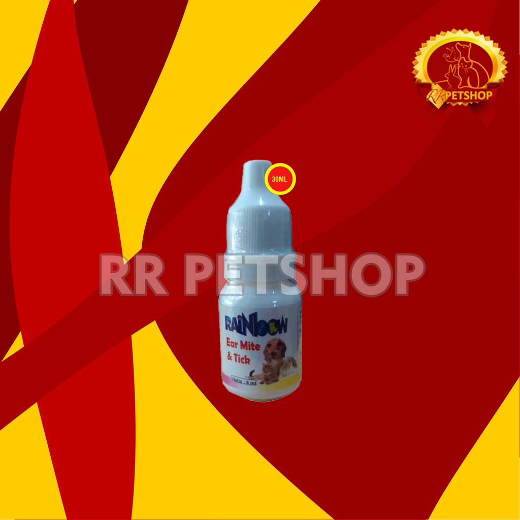 Rainbow Ear Cleansear Obat Pembersih Telinga Kutu Kucing Anjing 30 ML