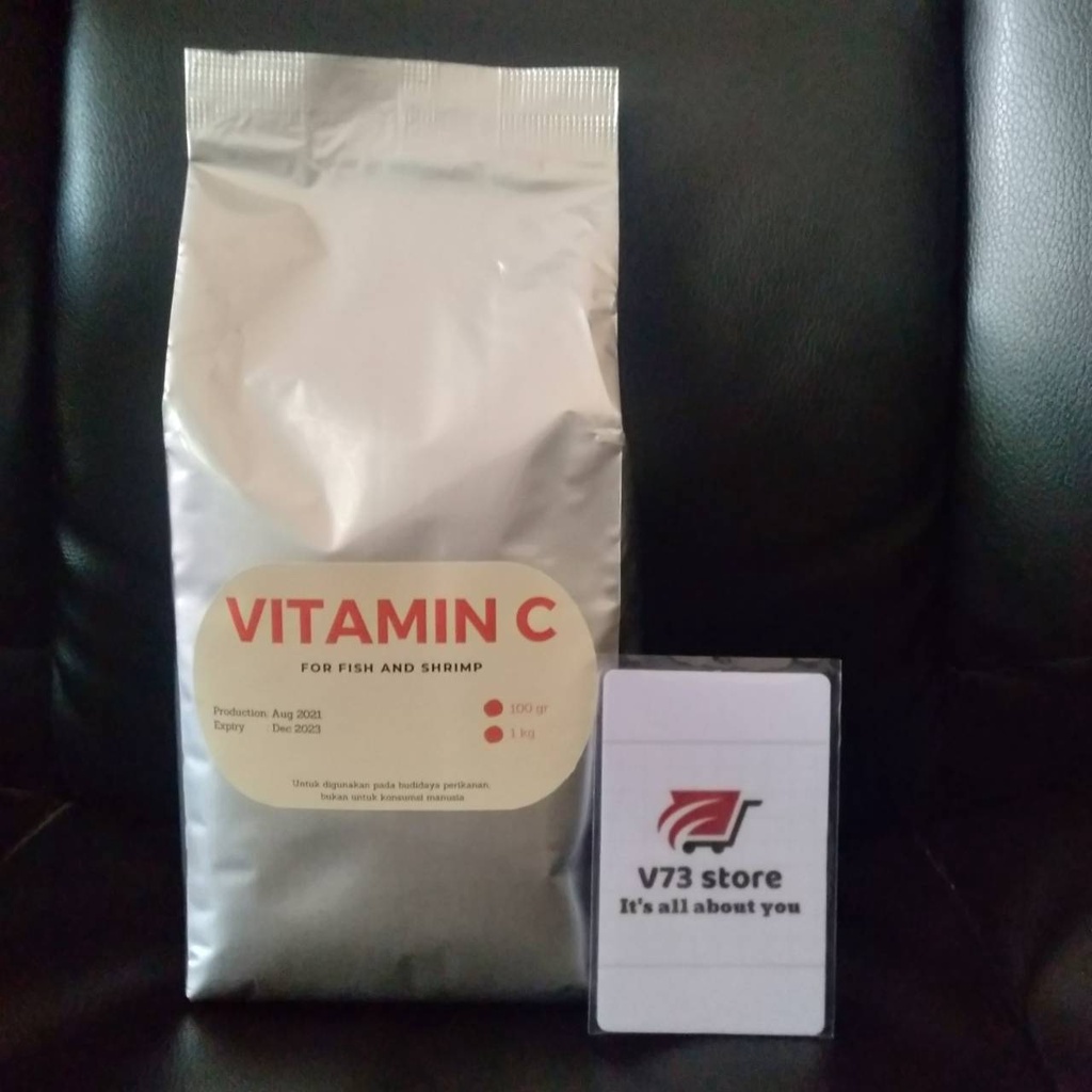 VITAMIN C 1 KG FOR FISH AND SHRIMP VITAMIN UNTUK IKAN DAN UDANG