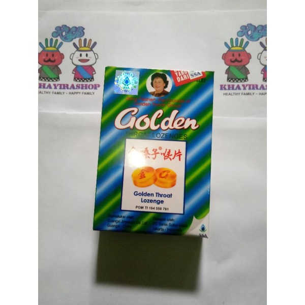 

Golden Throat 12'S / Permen Pelega Tenggorokan