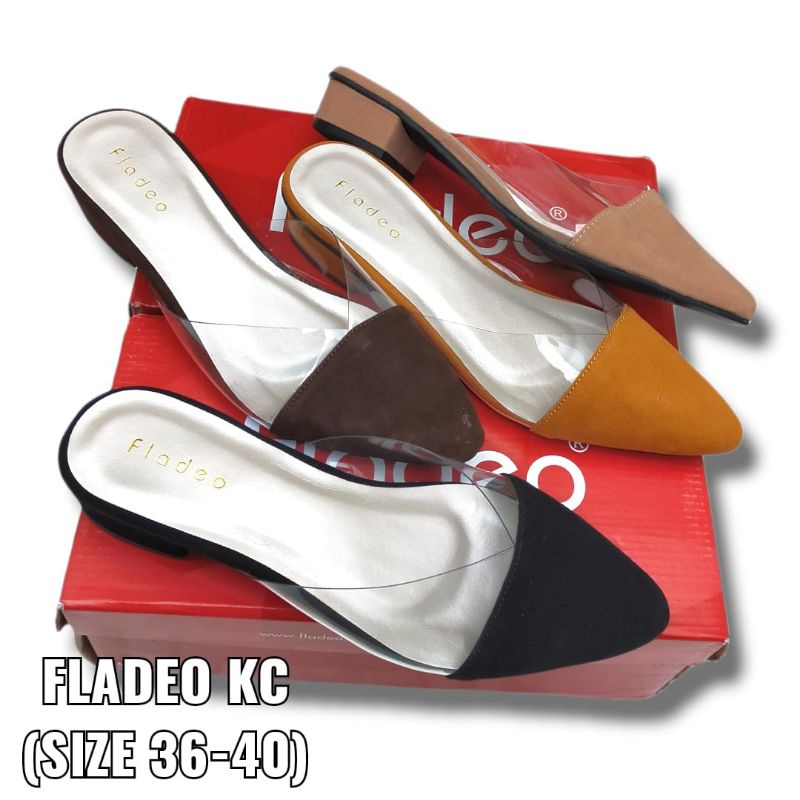 SANDAL SELOP WANITA FLADEO BRANDED MATAHARI MURAH SDLSLPFLD77