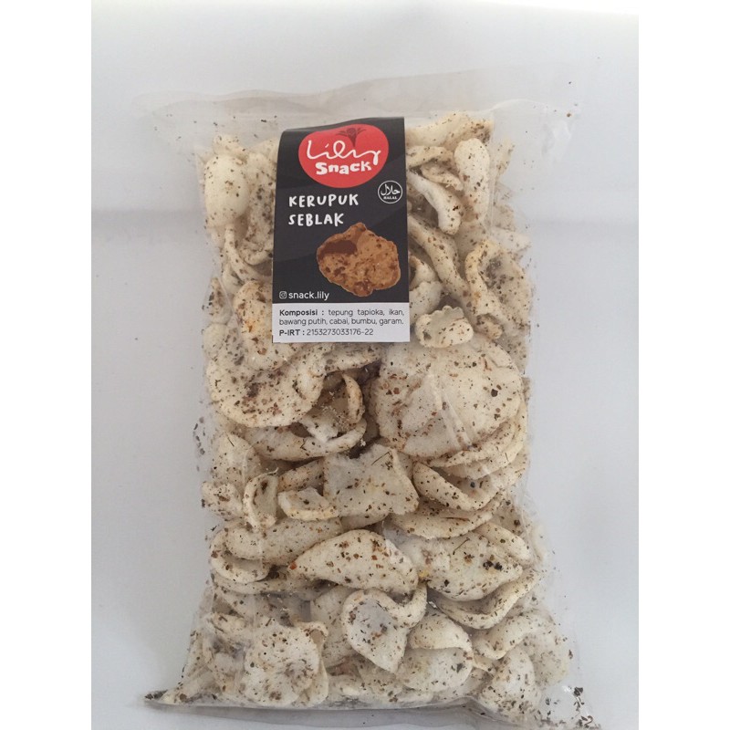 

KERUPUK SEBLAK PUTIH 180 gr