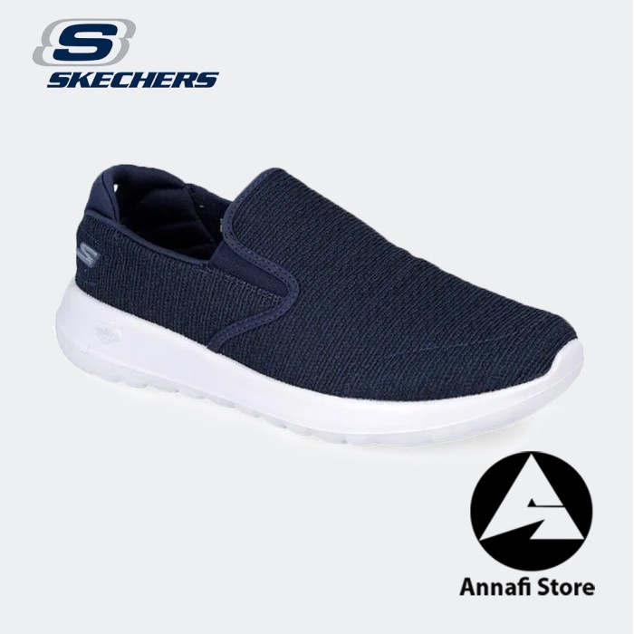 JUAL SEPATU SNEAKRES PRIA SKECHERS GO WALK MAX SEEK 54629-NVY - NAVY