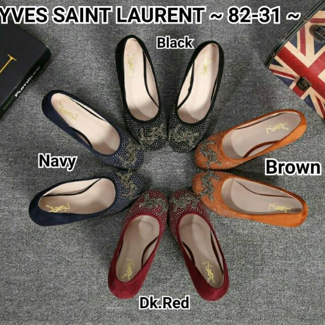 (J)YVES SAINT LAURENT Wedges Shoes 
Series # 82-31 #