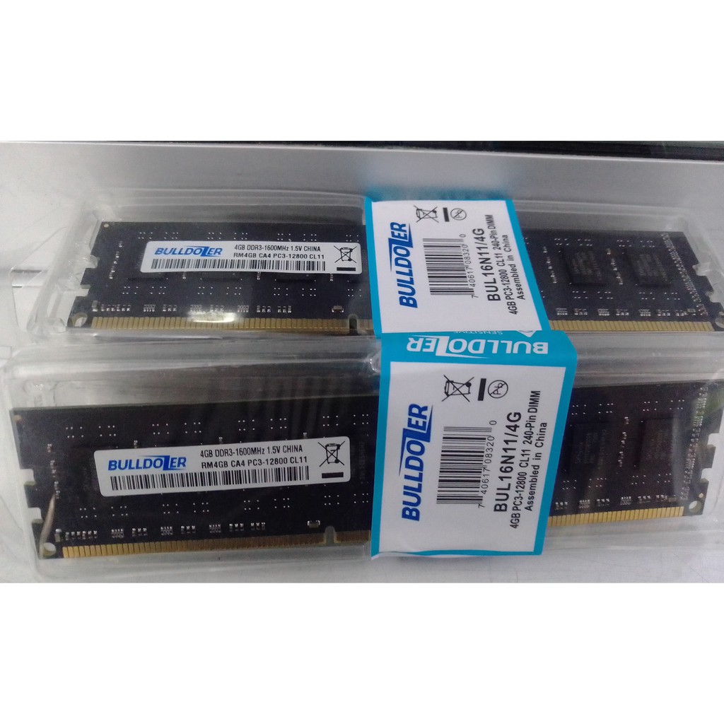 Ram Komputer 4GB DDR3 1600MHz-PC12800 16ic Bulldozer