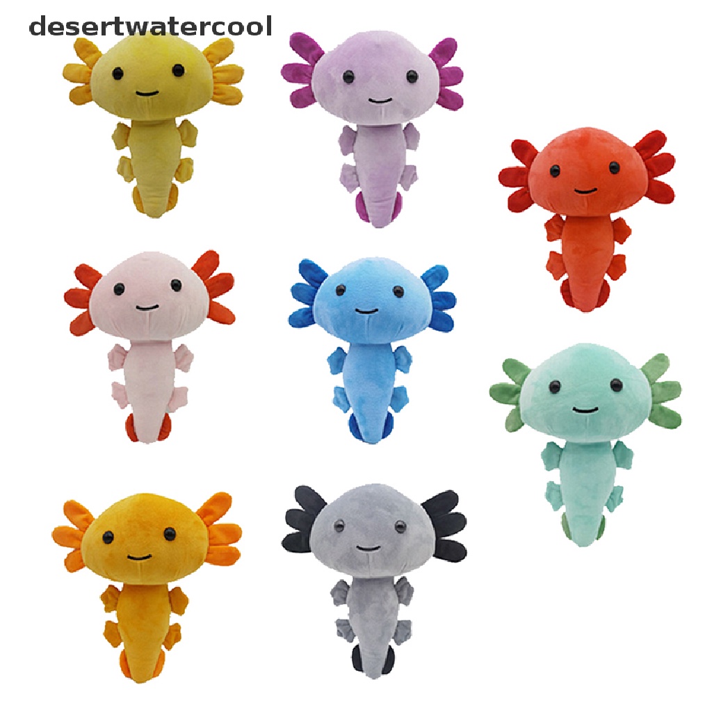 Deid Mainan Boneka Stuffed Plush Axolotl Kartun Hewan Kawaii