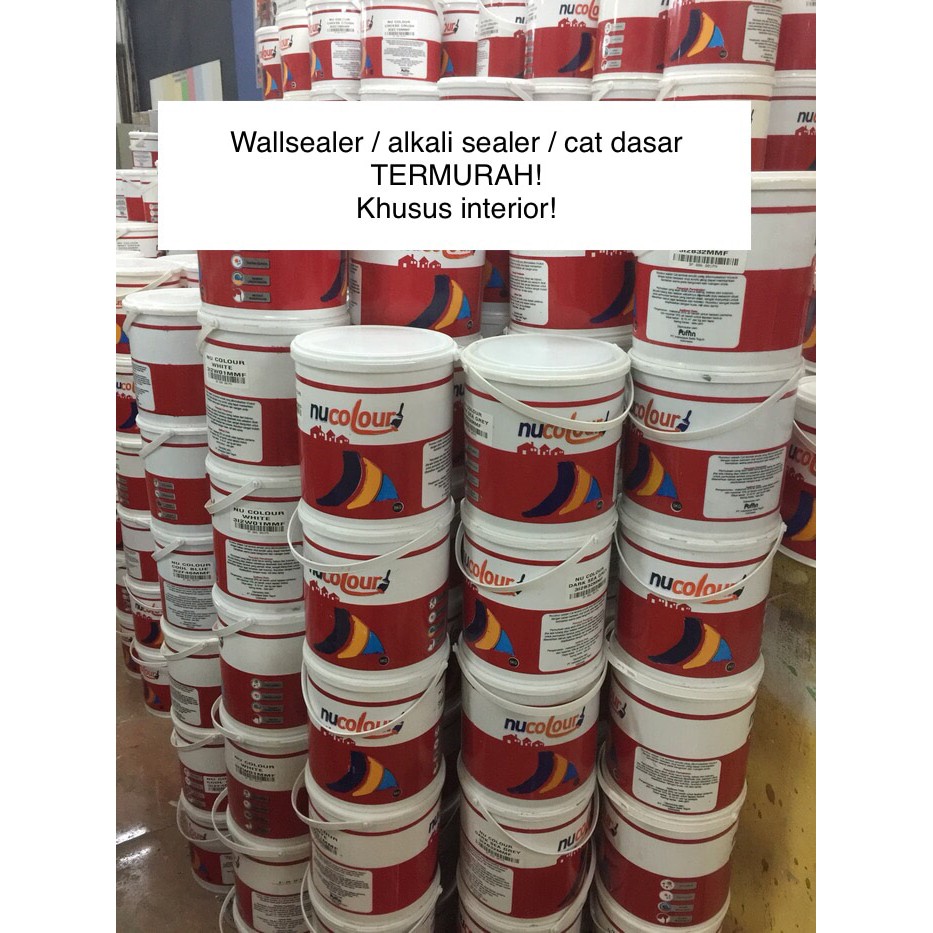 Termurah Cat Dasar / Wallsealer Nucolour 25 Kg.