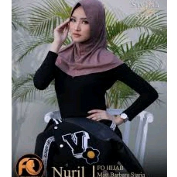 jilbab nuril sporty original by FO hijab