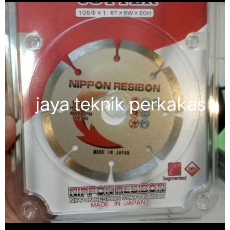Pisau potong granite Nippon resibon wet Japan - diamond wheel Nippon resibon potong keramik