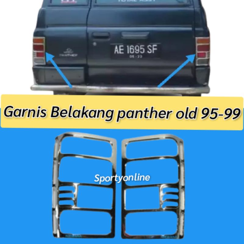 Garnis panther lama 90-99 chrome