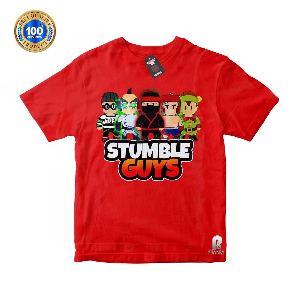 BAJU ANAK KOAS ANAK GAME STUMBLE GUYS BAHAN PREMIUM